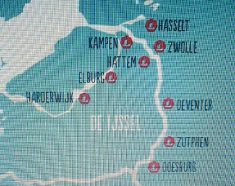 De Hanzesteden aan de Zuiderzee en aan de IJssel